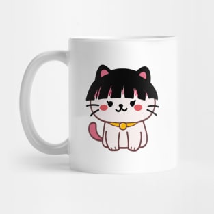 Bangin’ kitty : A cool cat with bangs Mug